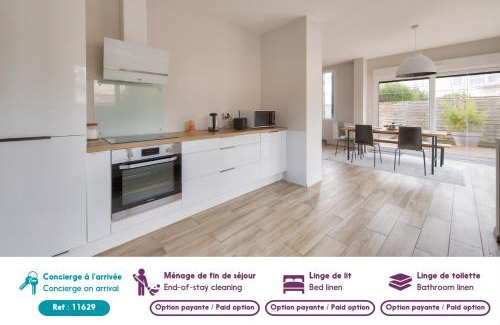 Lanton House | À 300m de la plage, maison pour 7 avec piscine