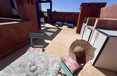 Palmeraie Apartment | Élégant Duplex Solarium au Coeur du Projet Vizir Marrakech Avec Accès au Parc