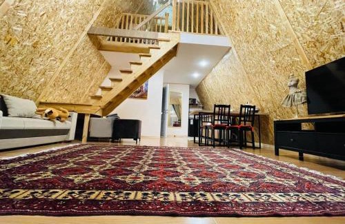 Ulytau District Ski Chalet | В ШалаШе Старый город Aframe 1