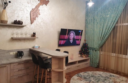 Krasnaya Polyana Apartment | Двухуровневые апартаменты - студия в Красной Поляне