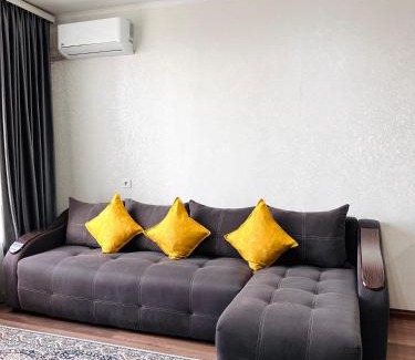 Almaty Apartment | Солнечная квартира на высоком этаже
