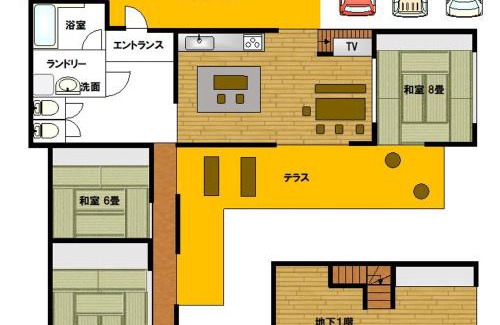 Suzaki House | ペットと泊まれる4LDK貸別荘 BBQ可 満点の星空に囲まれた御用邸付近の非日常空間 駐車場3台 s01