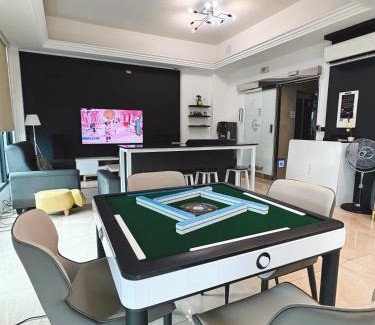 Hengchun Villa | 恆春夏居心澍包棟民宿 10至20人入住 麻將烤肉水池Ktv