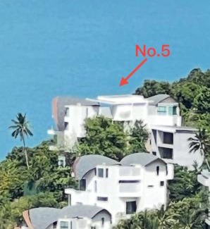 Bophut Villa | 苏梅岛观景台海景別墅Golden Coconut Villa 5 超级海景 私密泳池 接送服务