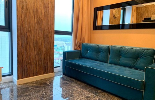 Ufa Apartment | 01411а Верхняя Торговая Residence Трехкомнатные апартаменты с Джакузи и Панорамным видом