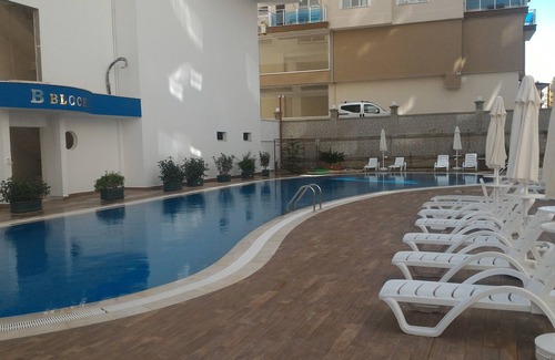 Mahmutlar Apartment | 1+1 premium apartment near the sea (sw. pools, SPA, BBQ zone)