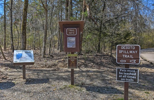 Hot Springs Village Cottage | 1/2 Mi to Desoto Lake: Hot Springs Village Home