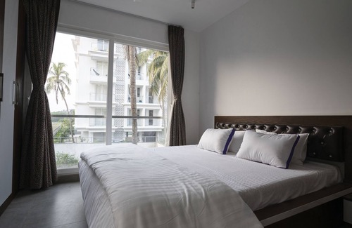 Calangute House | 1 bhk with articulate decor and oxy pool