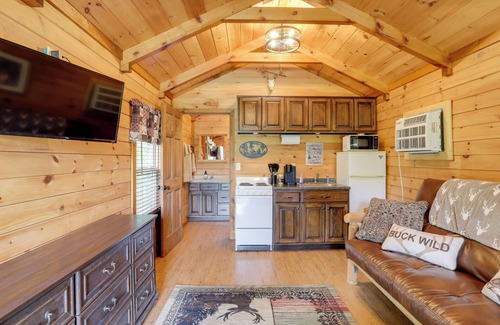 Van Buren Cabin | 1 Mi to Current River: Cozy Studio Cabin!