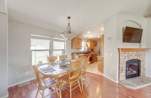 Coulee City House | 1 Mi to Lake: Getaway w/Patio in Coulee City!