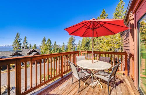 Lake Forest House | 1 Mi to Lake Tahoe Home with Hot Tub and Decks