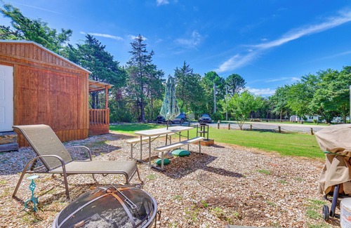 Kingston Apartment | 1 Mi to Lake Texoma: Cozy Studio w/Outdoor Space!