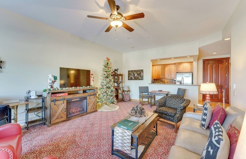 Angel Fire Condo | 1 Mi to Skiing: Mtn-View Condo in Angel Fire!