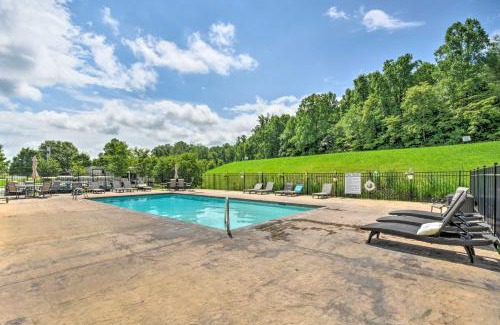 Morganton House | 1 Mi to Tank Town USA Tiny Home with Pool Access!