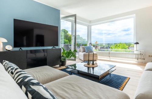 Grunhof Apartment | 1 Relax Homedesign Wohntraum in Geesthacht mit Elbblick bei HH