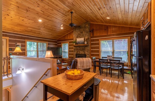 Todd Cabin | 1 Relaxing Place - Quaint cottage, great mountain view, hot tub, and fire pit! Private!