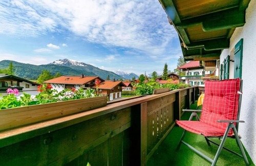 Reit im Winkl Apartment | (1) Zwei-Raum-Ferienwohnung 42qm, Dusche/WC, Küche, Balkon