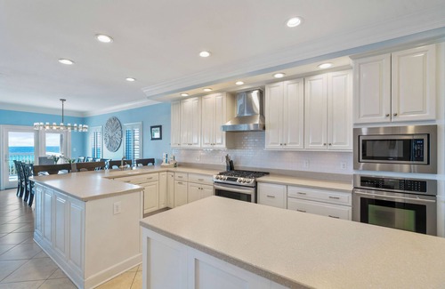 Miramar Beach House | 10 Bedroom Gulf Front Newly Renovated Diamond with Private Pool, Beach Chairs