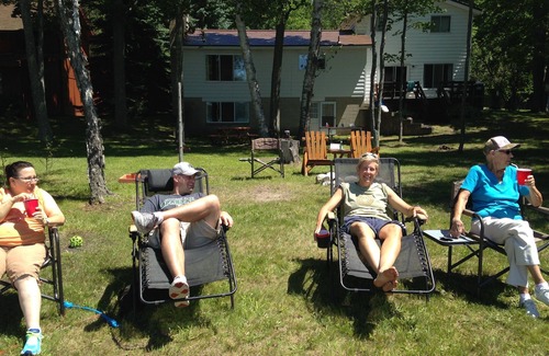 Cedar House | 100 feet of Lake Frontage on Beautiful Lime Lake in the Leelanau Peninsula.
