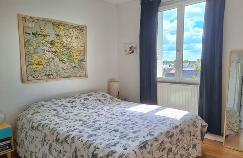 Vannes House | 100 m² House ∙ 3 bedrooms ∙ 5 guests