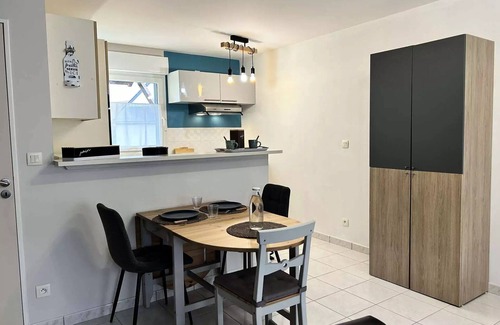 Pleneuf-Val-Andre Villa | 1006 - House 4p in a private residence with swimming pool.