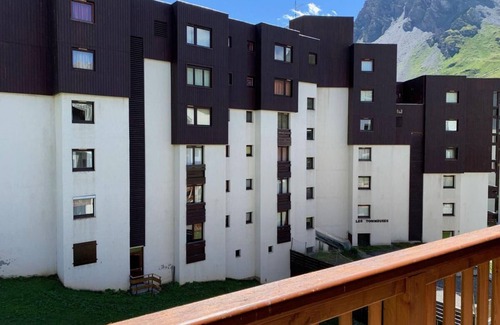 Tignes Apartment | 100m from resort center, 4th floor, balcony, tv, ski locker, 36m², Tignes