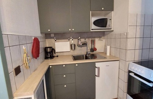 Mont-de-Lans Apartment | 100m from shops, 1st floor, tv, ski locker, 24m², Les 2 Alpes