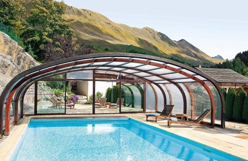 Le Grand-Bornand Apartment | 100m from ski slopes, Ground floor, fitness, swimming pool, sauna, parking, tv, ski locker, 60m²
