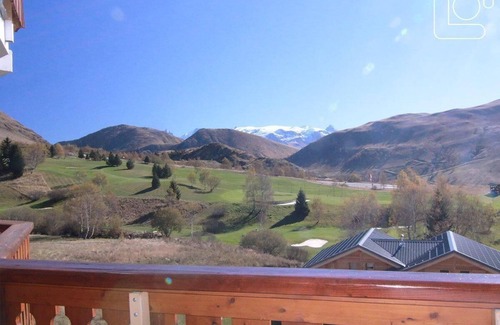 Bergers Apartment | 100m from ski slopes, 6th floor, balcony, tv, ski locker, 24m², Alpe d'Huez