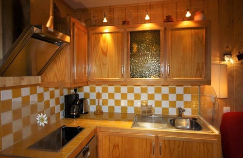 Tignes le Lac Apartment | 10m from ski slopes, Ground floor, balcony, tv, ski locker, 28m², Tignes