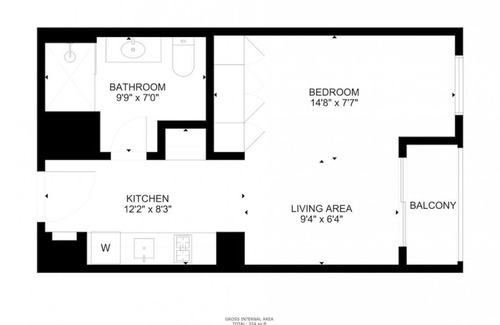Business Bay Apartment | 1104 15 Northside, Business Bay