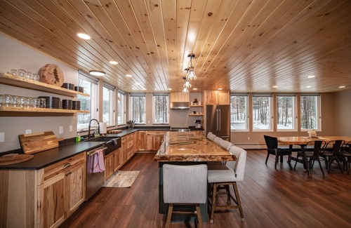 Sunday River Area House | 12 Bed, 6 Bath, 20 Guests STEPS from Sunday River w/Hot Tub & Game Room