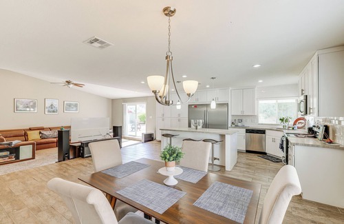 Tatum Square Cottage | 12 Mi to Old Town: Home w/Patio & Yard Space