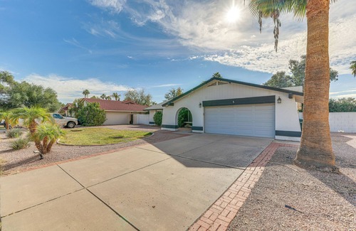 Tatum Square Cottage | 12 Mi to Old Town: Home w/Patio & Yard Space