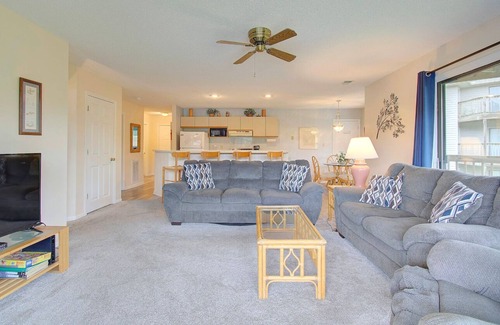Sea Trail Condo | 13C - Fairway Villa overlooking Oyster Bay Golf Links