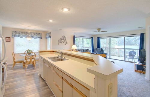 Sea Trail Condo | 13C - Fairway Villa overlooking Oyster Bay Golf Links
