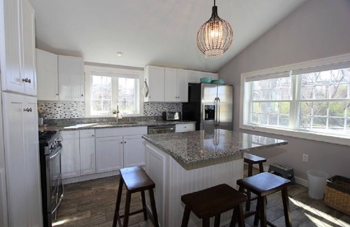 Sandwich House | 14 Town Neck Rd - Pet-friendly, modern home .5 miles to beach, centrally located
