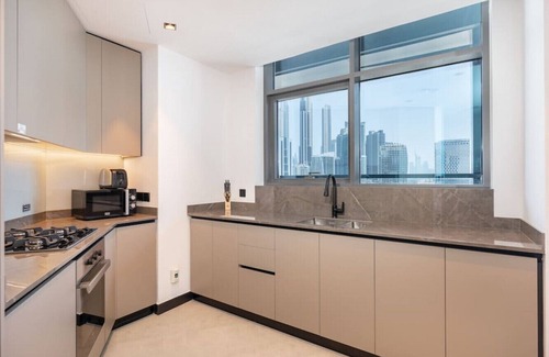 Business Bay Apartment | 15 Northside - 210A · Contemporary Ranch Living with Burj Khalifa View