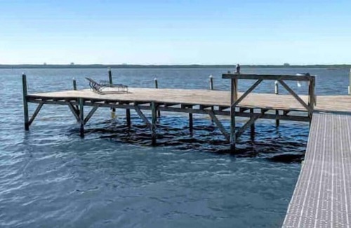 Gulf Shores House | 150’ Waterfront on Oyster Bay - Boater’s paradise