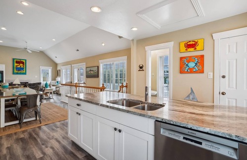 Buck Island Apartment | 1606 - Shades of Sand, a spacious 4-bed 4.5-bath Corolla, NC, hot tub, perfect for up to 9 guests.