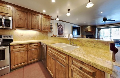 Mammoth Lakes Condo | 1849 Condos 103 (2-Bedroom Home) with Pool by RedAwning