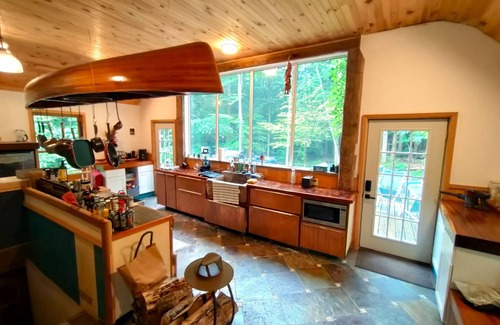 Bolton Landing House | 1851 Church turned residence - Unique experience- New England charm