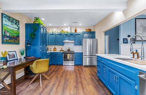 Old Town Historic District House | 1884 Modernized Home: Fire Pit, Tesla Tech, Near Downtown