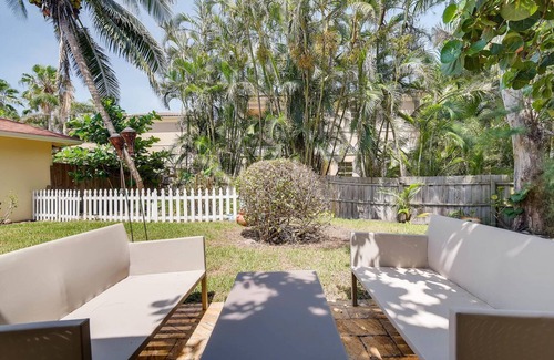Highland Beach Villa | 19-3: Steps to Highland Beach, Pool, Private Patio