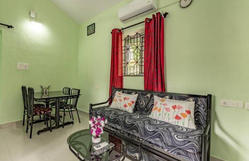 Majorda Apartment | 1BHK Fully Furnished 4 Min Ride To The Beach