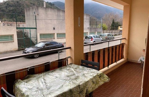 Amelie-les-Bains-Palalda Apartment | 1BR 4 Pers, A/C, WiFi, Terrace, Garage - Amélie-les-Bains