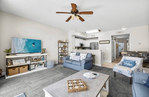 Miramar Beach Condo | 1st Floor ~ Directly GULF FRONT @ CELADON BEACH ~ Free Beach Chair Service! Fall Specials!