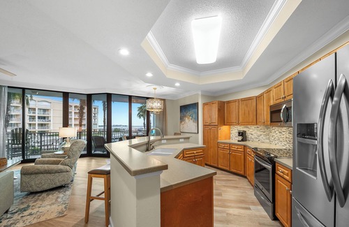 Orange Beach Condo | 1st Floor Luxury Bay Views - Lighthouse on the Bay