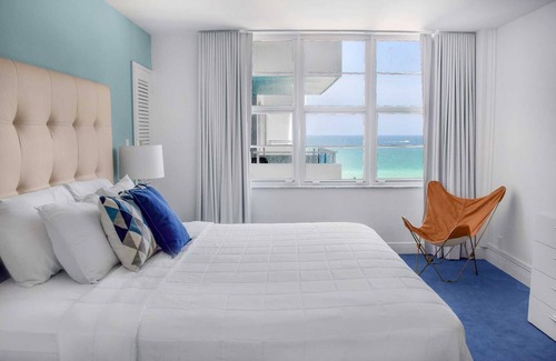Mid Beach Hotel | 2 BDR Suite w/Balcony, Full kitchen, Pool & Beach Access