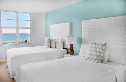 Mid Beach Hotel | 2 BDR Suite w/Balcony, Full kitchen, Pool & Beach Access